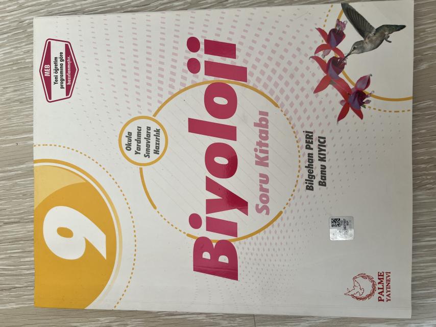 Okula yardımcı sınavlara hazırlık biyoloji soru kitabı